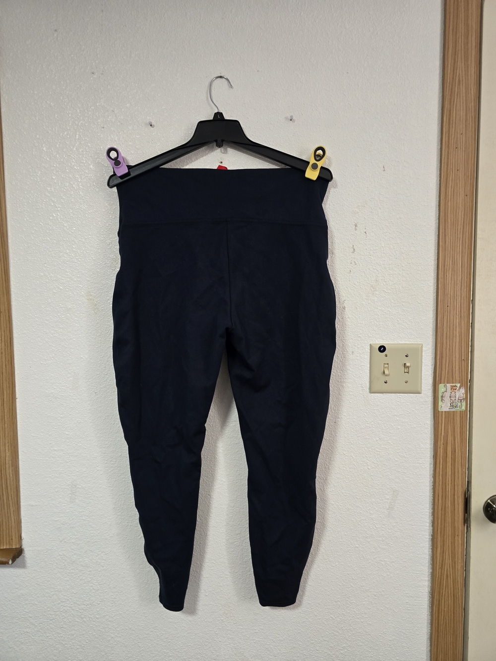 SPANX Navy High-Waist Leggings - Picture 7 of 9